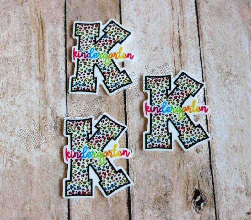 Kindergarten Leopard Planar Resins, Flatbacks