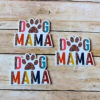 3 Dog Mama Planar Resins Flatback planars hairbow hair bow supplies focal craft supply jewelry bows magnets clips flatbacks cards