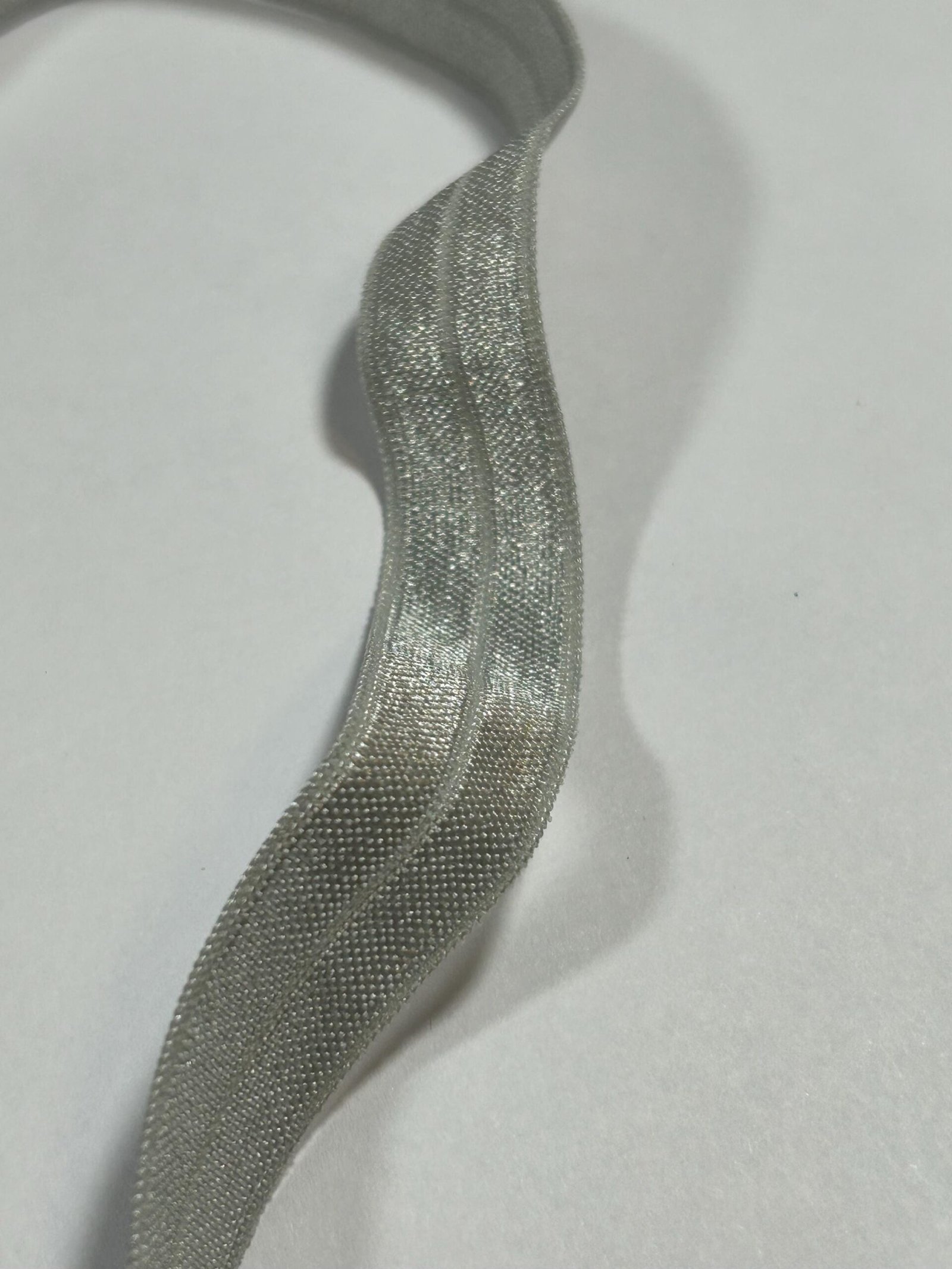 5 yards 5/8 “ solid Yellow FOE Fold Over Elastic sewing bow making headband blanks craft supplies DIY bows headbands hair ties sew notions - Image 2