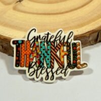 3 fall thankful grateful bless Planar Resins Flatback planars hairbow hair bow supplies focal craft supply bows magnets clips flatbacks DIY