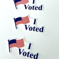 3 I Voted Planar Resins Flatback planars hairbow hair bow supplies craft supply jewelry bows magnet flatbacks crafts resins political Vote