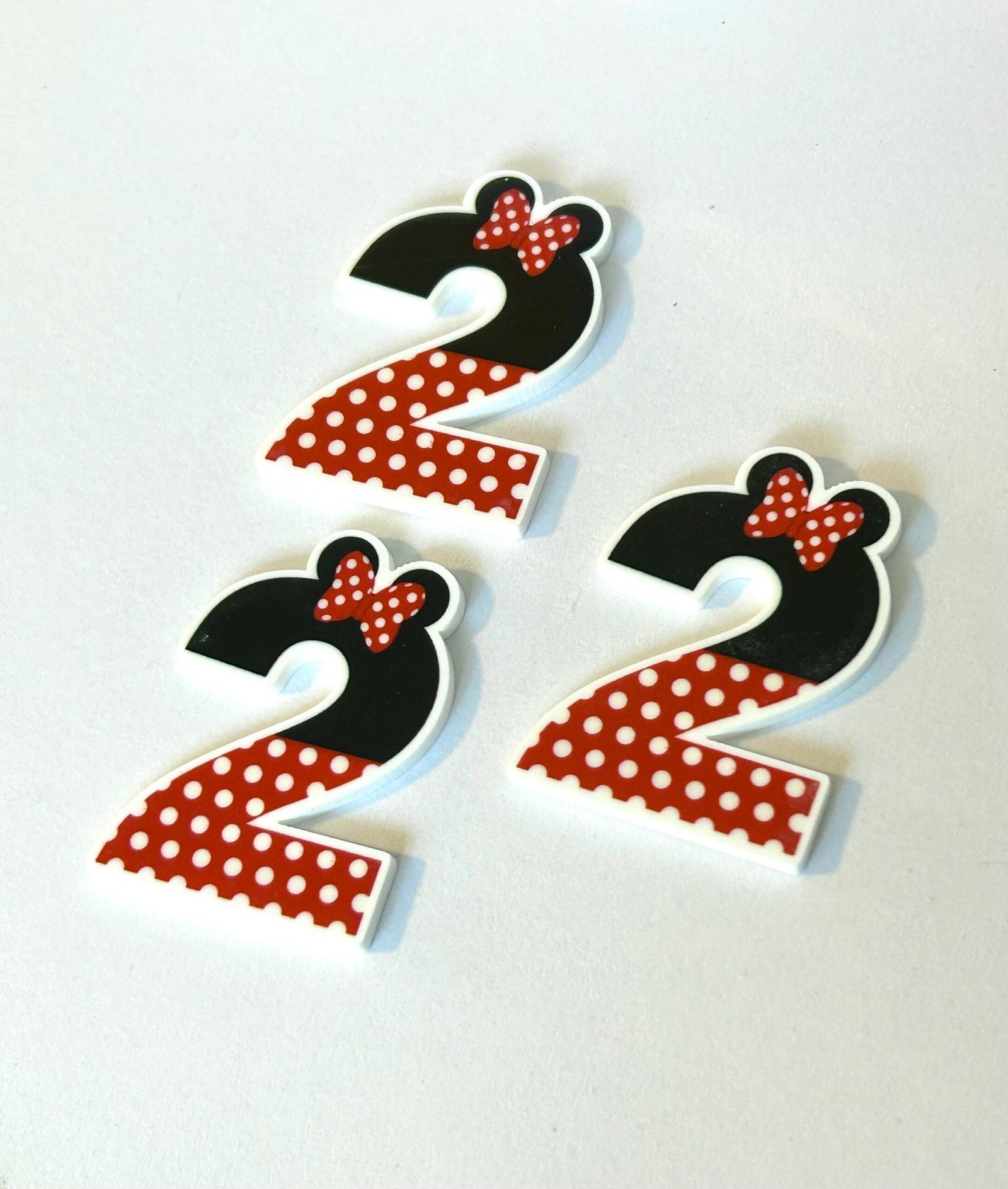 3 Minnie Dots Ears 2 Planar Resins, Flatbacks - Image 4