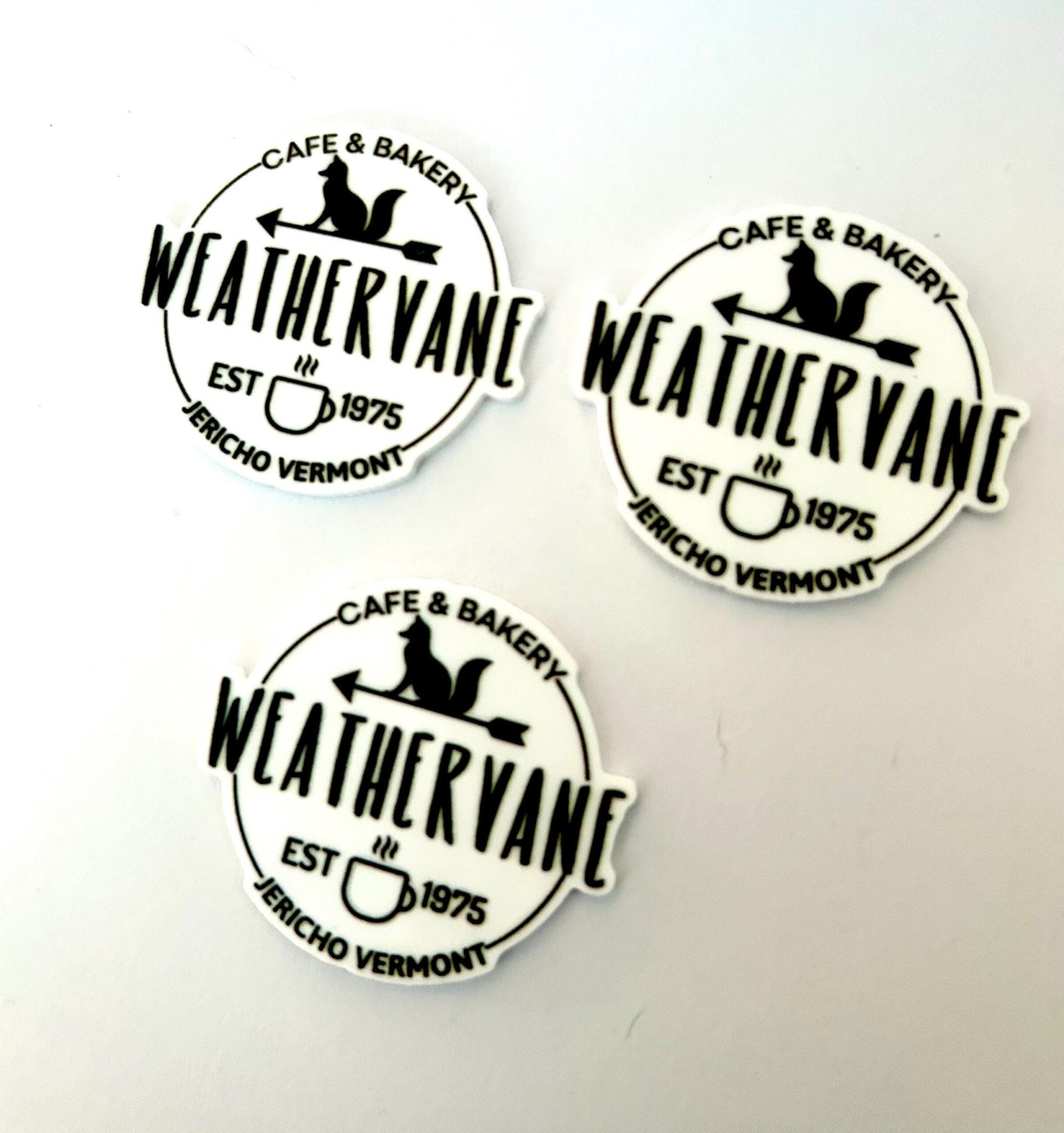 3 Weathervane Cafe Planar Resins Flatback planars hairbow hair bow supplies focal craft supply jewelry bows clips flatbacks Adams Family - Image 2