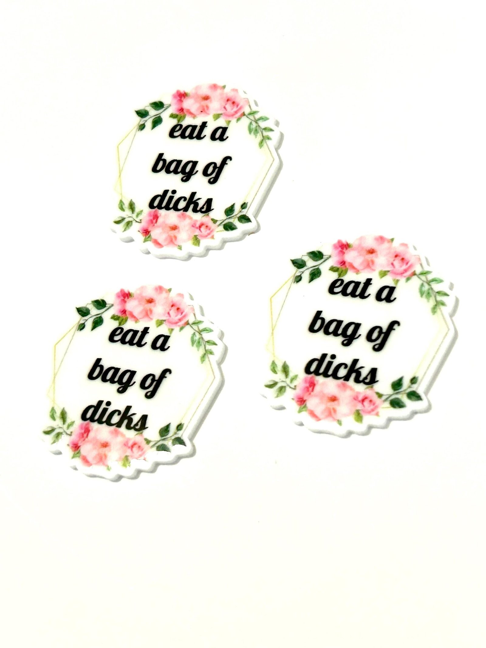 3 funny quotes adult Planar Resins Flatback planars bow crafts supplies focal craft supply jewelry bows clips flatbacks DIY snark snarky - Image 2