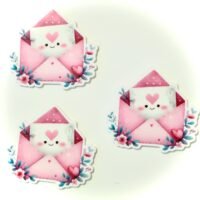 3 Valentine Day planar Resins Flatback planars hairbow hair bow supplies focal craft supplies jewelry bows magnet flatbacks love note