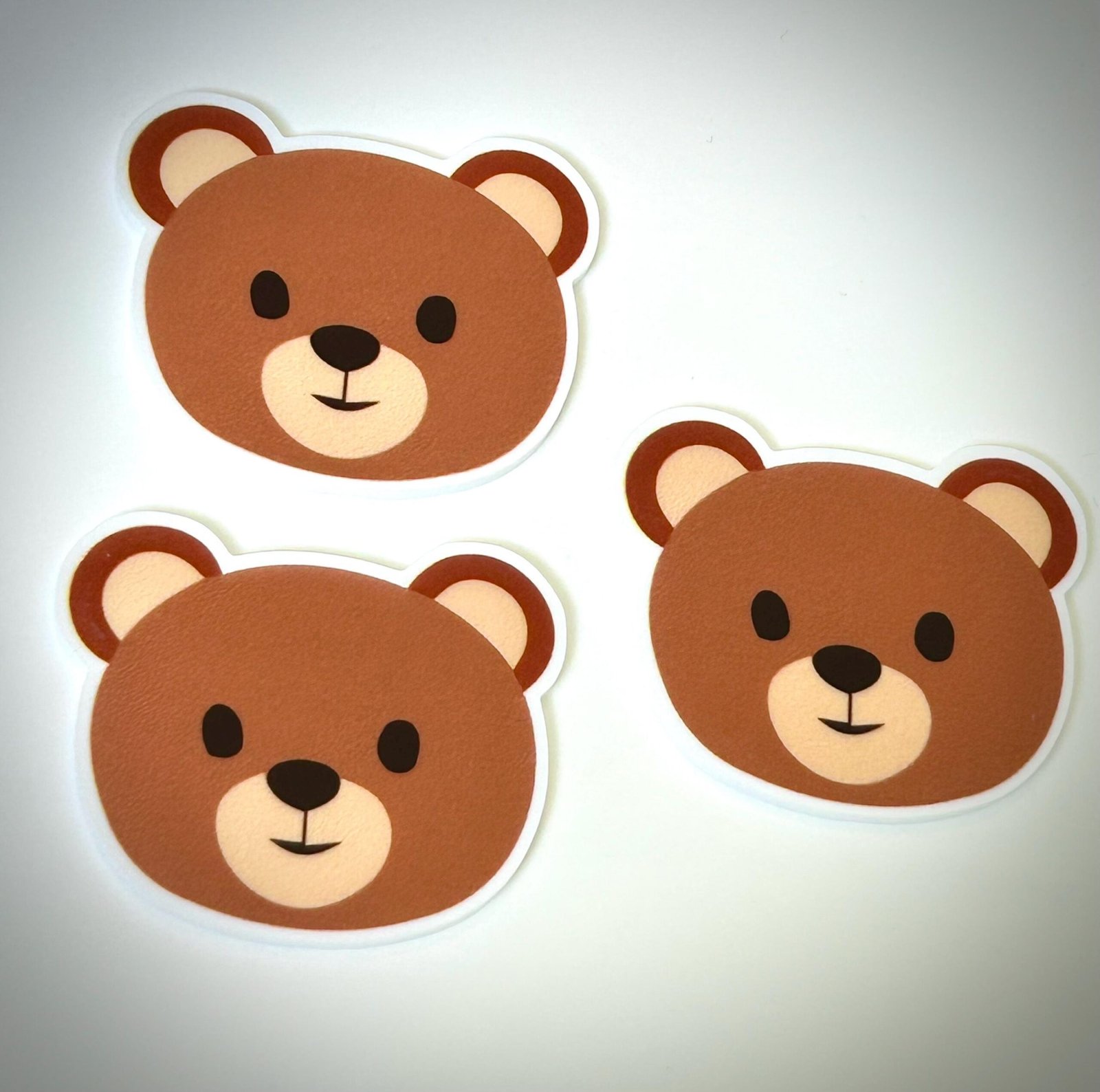 3 Teddy Bear Planar Resins, Bears planars