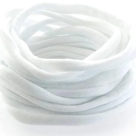 4 Nylon Headbands, Newborn, Baby, Girl's Headbands -craft supplies - Image 2