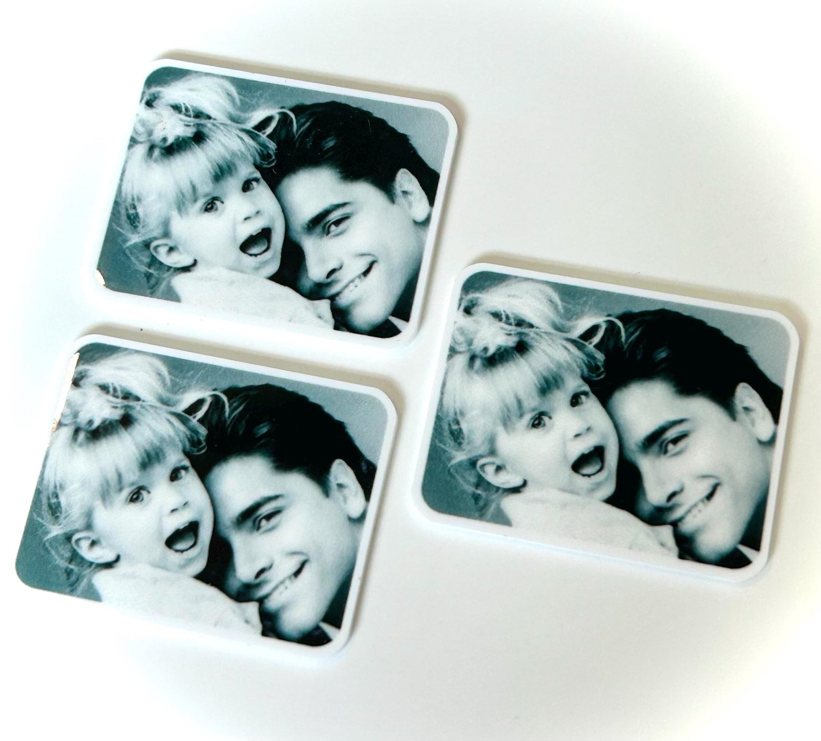 3 80’s tv Uncle Planar Resin flatbacks hair bows craft supplies soap making earrings music Minnesota crafts jewelry badge reel, DIY - Image 3