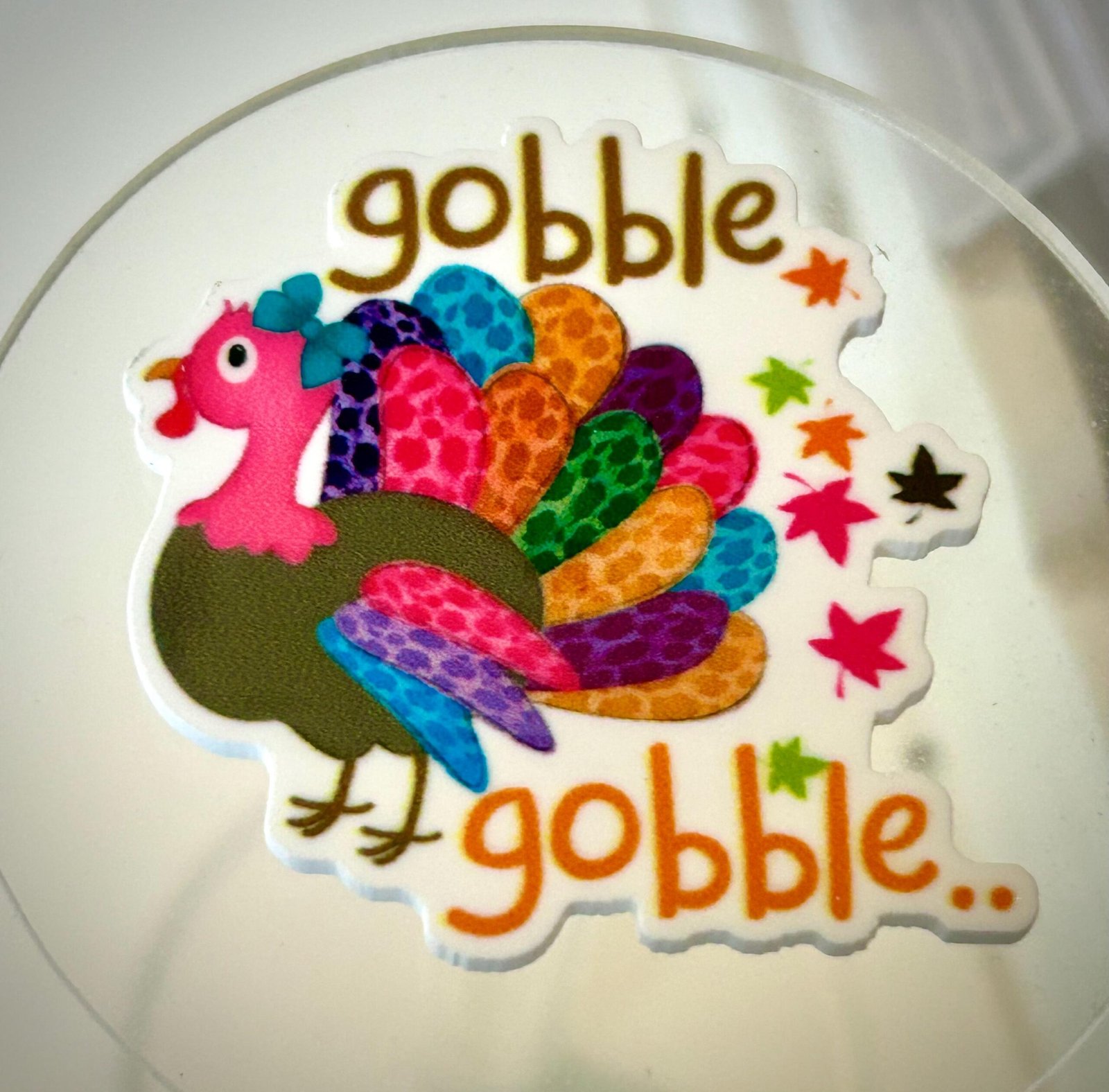 3 turkey Planar resins | craft supplies | soap making | bow making | bow centers | focal | thanksgiving | charms | Fall| fake bake | gobble - Image 3