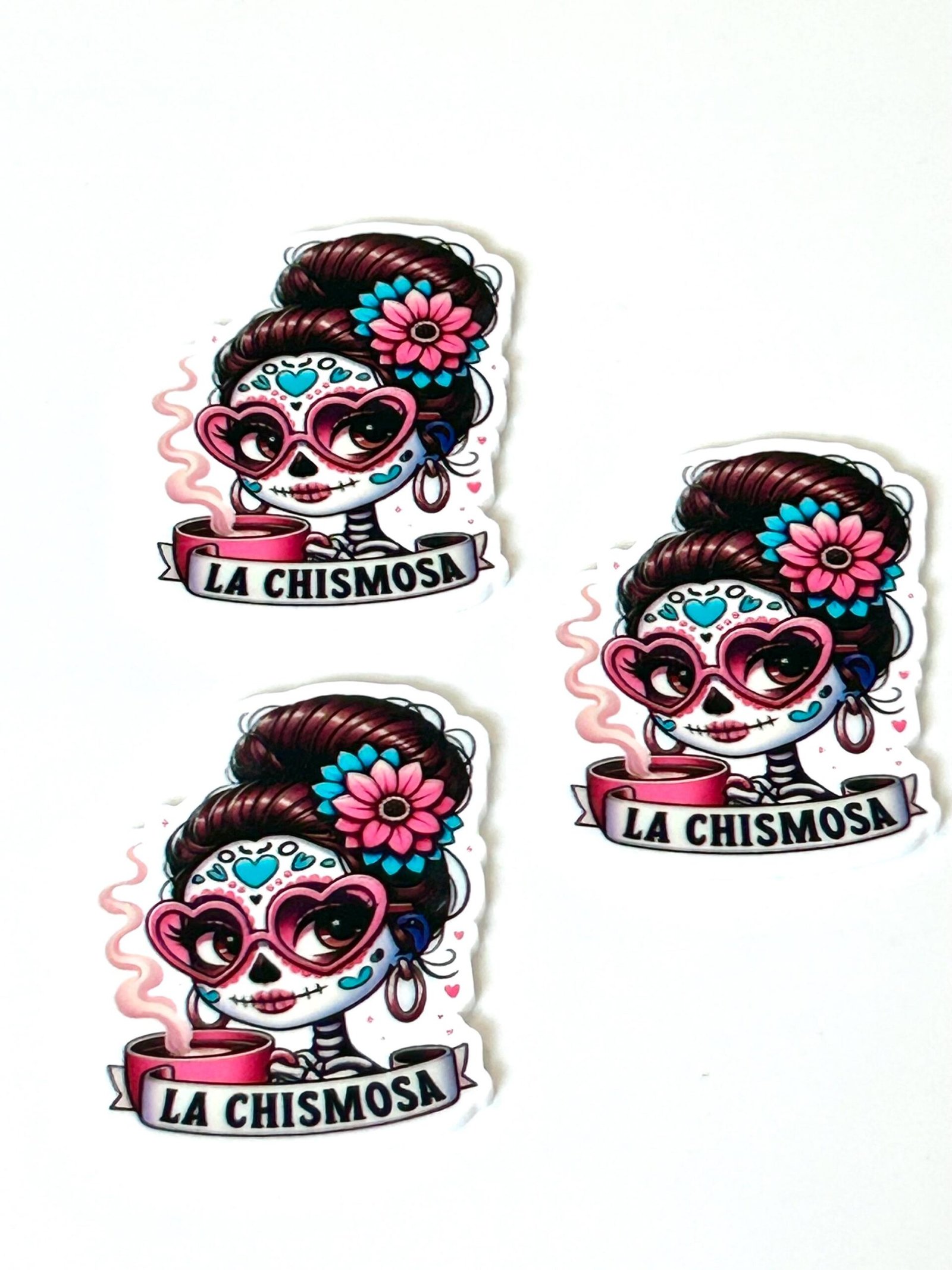 3 La Chismosa Planar Resins, Spanish Flatbacks - Image 2