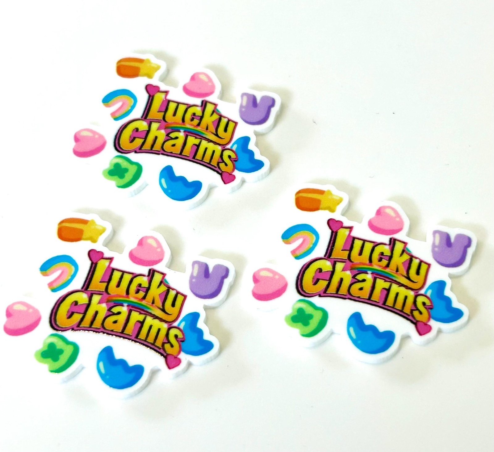 3 lucky charms Planar Resins, Flatbacks St. Patrick's Day - Image 3