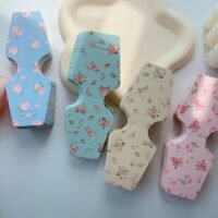 25 shabby mint roses hair tye cards | bow cards | bracelet packaging | craft show display | floral | jewelry display | Etsy shop supplies