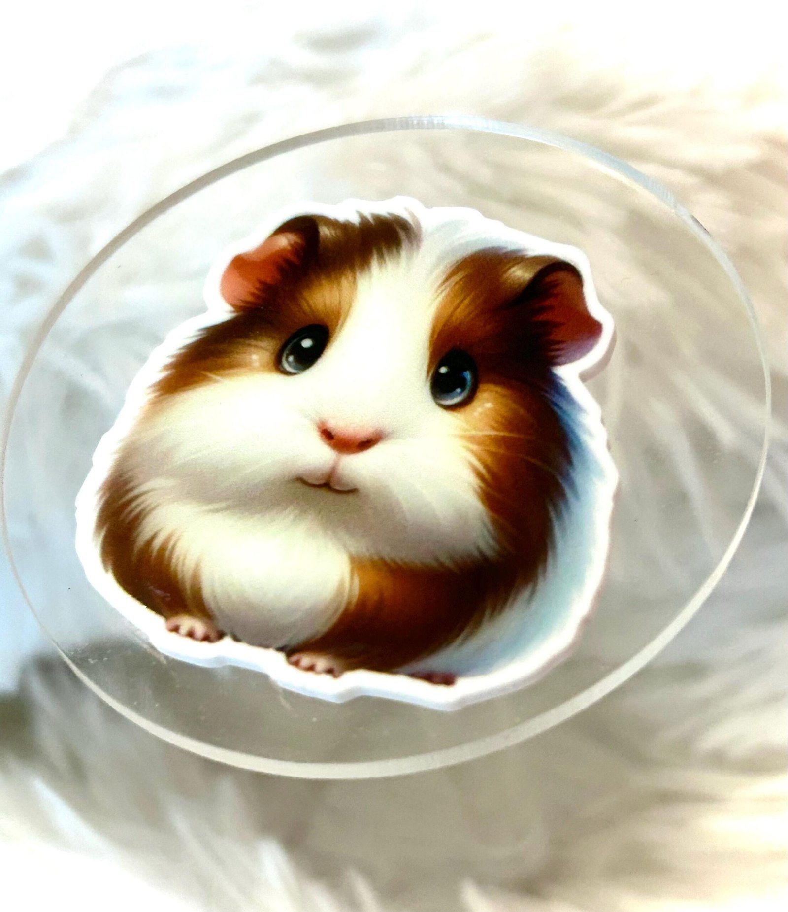 3 Guinea Pig Planar Resin Flatbacks, focal, hair bow supplies, craft supplies, supplies for making bows, soap, badge reel supplies, pets DIY - Image 2