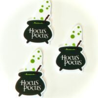 3 Halloween planar resins | craft supplies | soap making | bow making | bow centers | focal | flatbacks | movie, witches, cauldron , fall