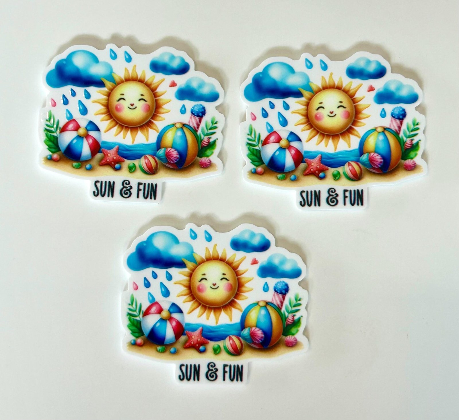 3 Summer Sun and fun Planar Resins