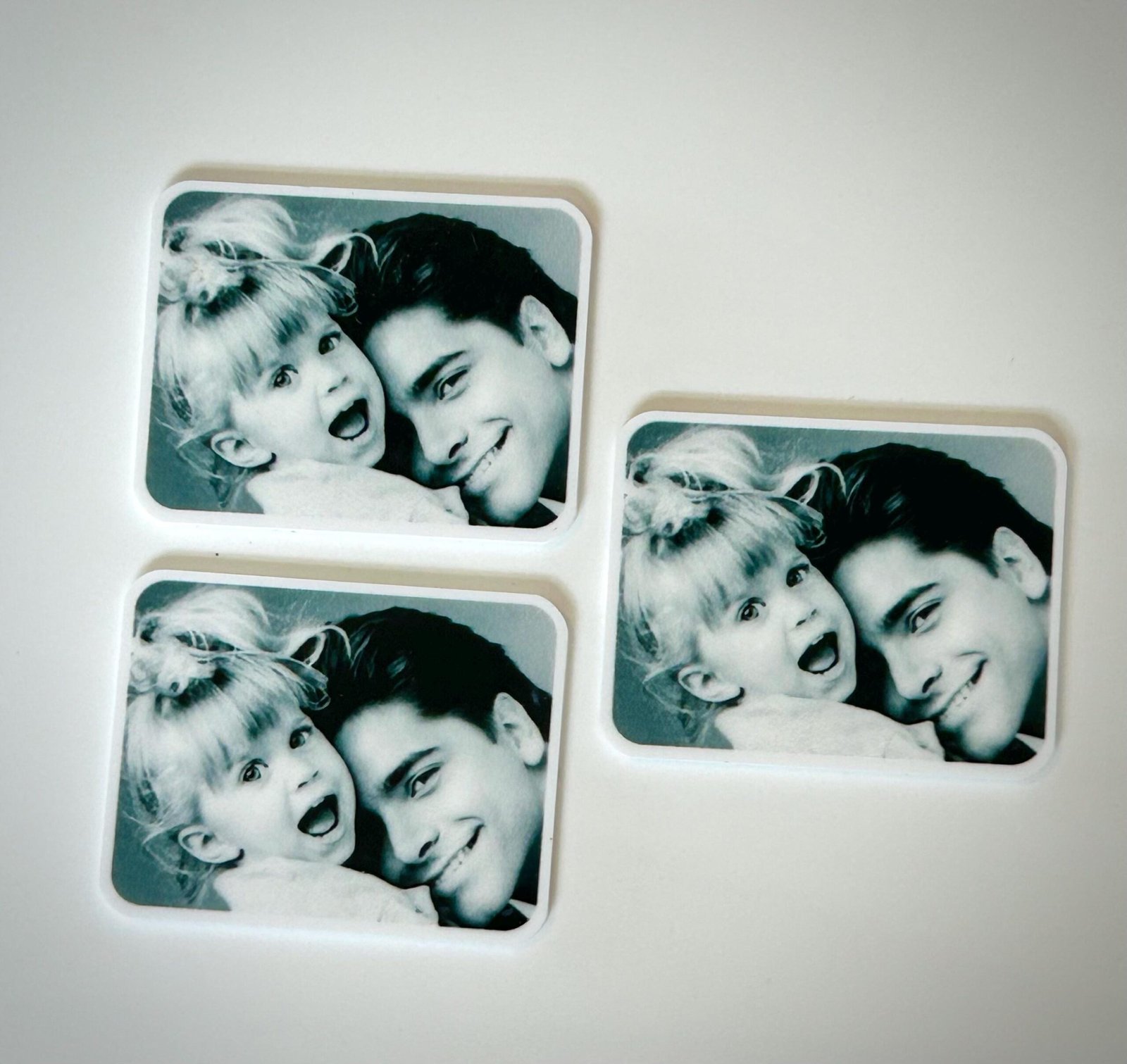 3 80’s tv Uncle Planar Resin flatbacks hair bows craft supplies soap making earrings music Minnesota crafts jewelry badge reel, DIY - Image 2