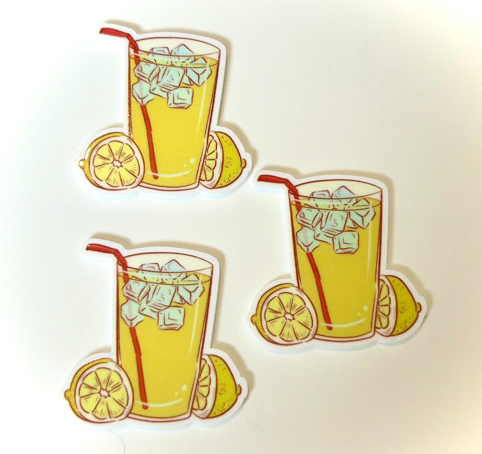 3 Summer Lemonade Planar Resins