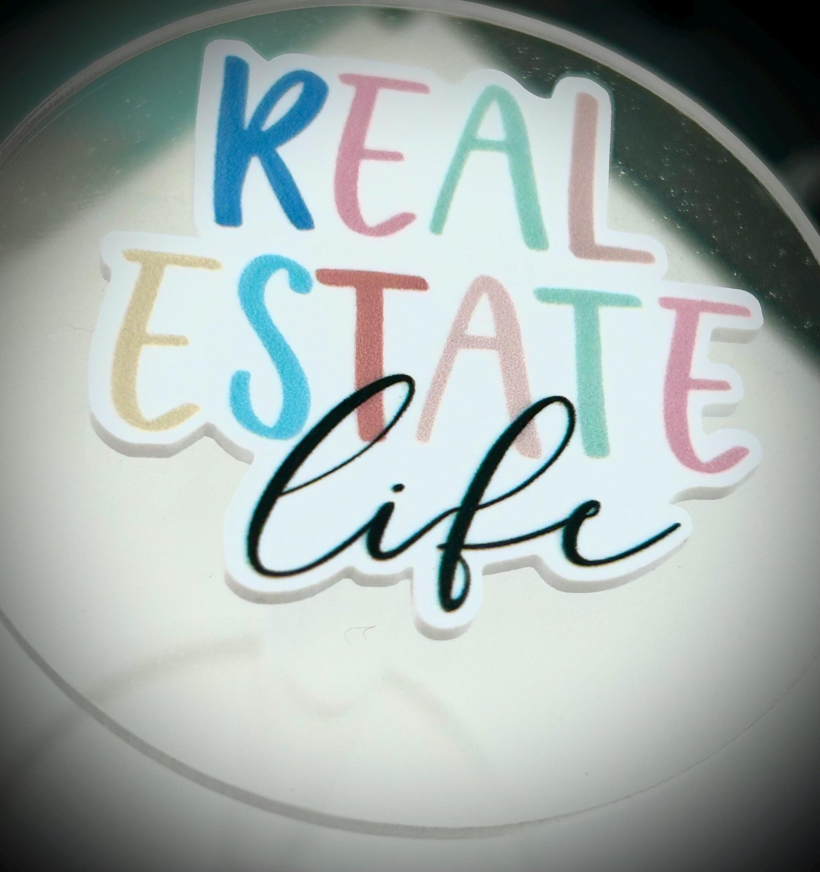 3 Real Estate Life planar resins | craft supplies | love | soap | bow making | bow centers | focal | badge reels | Realtor | croc charms - Image 2