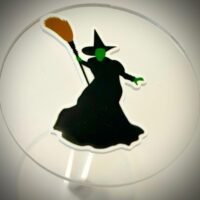 3 Oz Wicked Witch planar Resins Flatback planars hairbow hair bow supplies focal craft supplies bows Flatbacks Bows party fake bake,  crocs