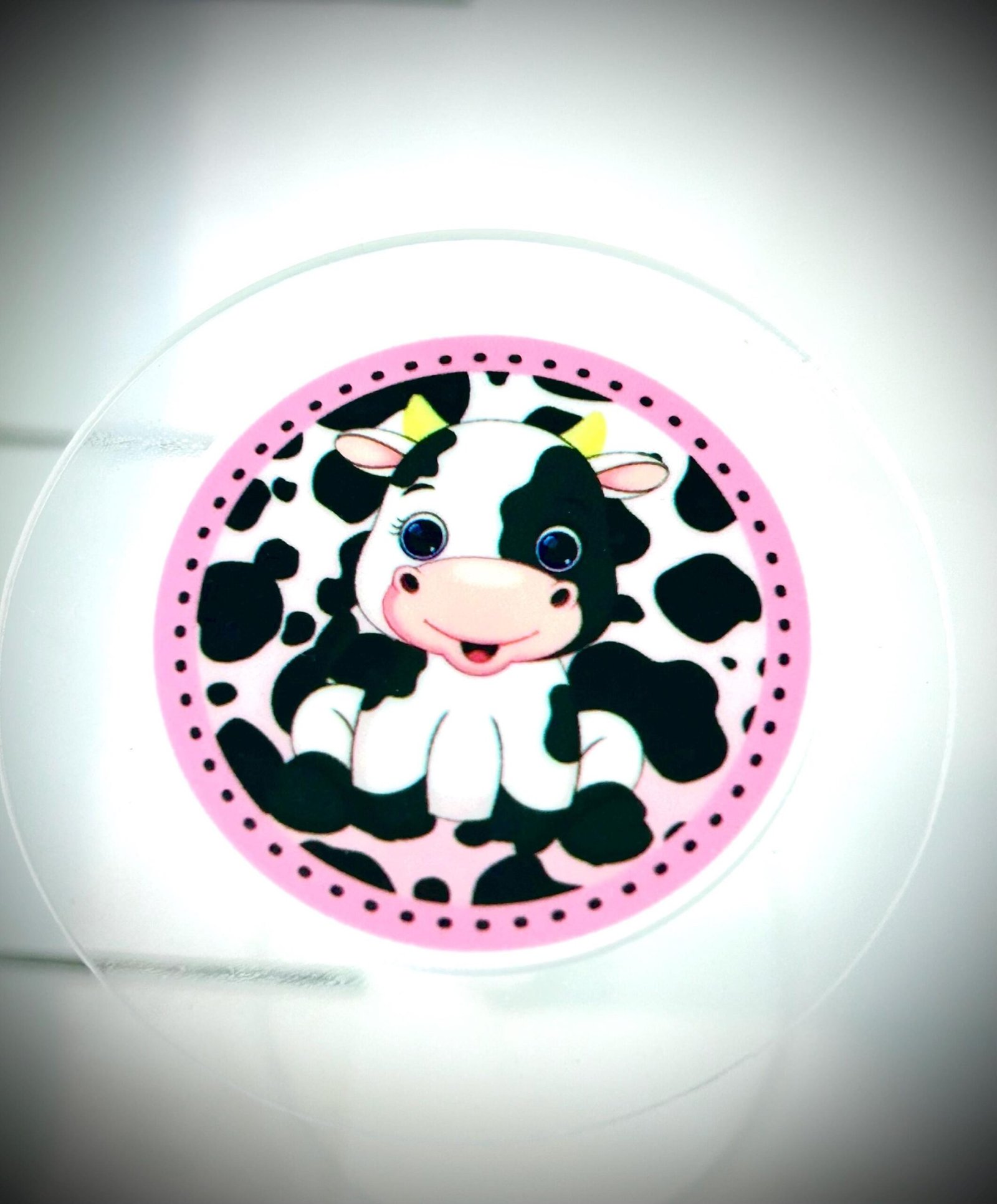 3 Cow Planar Resins Flatback planars hairbow hair bow craft supplies jewelry bows clips flatbacks DIY fake bake Farm Holy Cow Birthday charm - Image 3