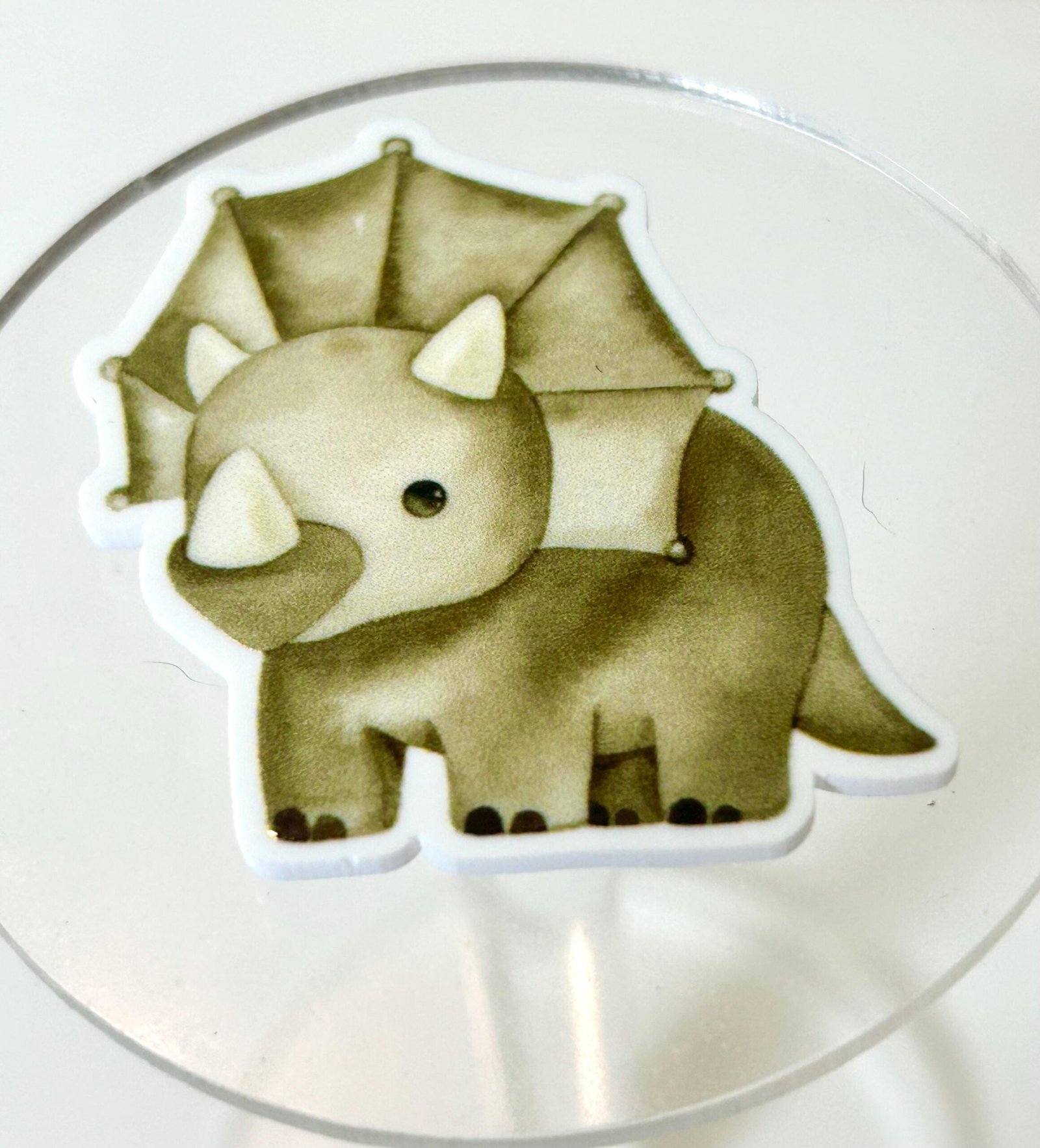 3 dinosaur Planar Resin Flatbacks, focal, hair bow supplies, craft supplies, supplies for making bows, soap, badge reel supplies, Dino DIY - Image 2