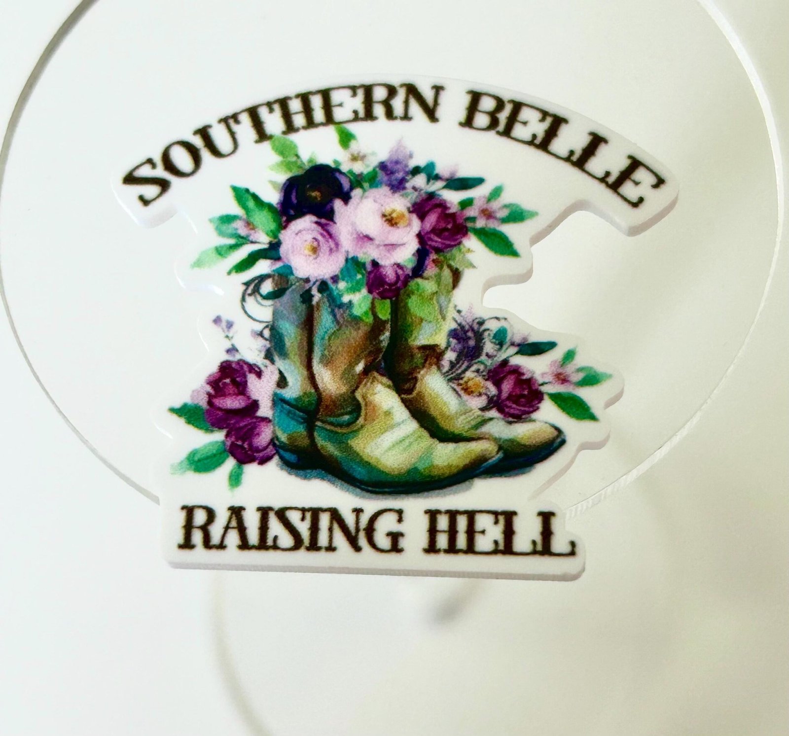 3 Cowgirl boots Planar Resins, Flatbacks planars hairbow hair bow centers focal jewelry bows fake bake craft supplies bows, southern Belle, - Image 5