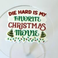 3 80’s Christmas movie planar Resins Flatback  hairbow hair bow supplies focal craft supply jewelry bows clips flatbacks DIY movies