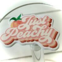 3 Peachy planar resins | craft supplies | soap making | bow making | bow centers | focal | flatbacks | flatbacks, fruit, Georgia, summer