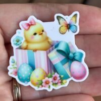 3 easter gifts planar resins | craft supplies | chicks | bow making | bow centers | focal | easter bunny  | spring resins Flatbacks