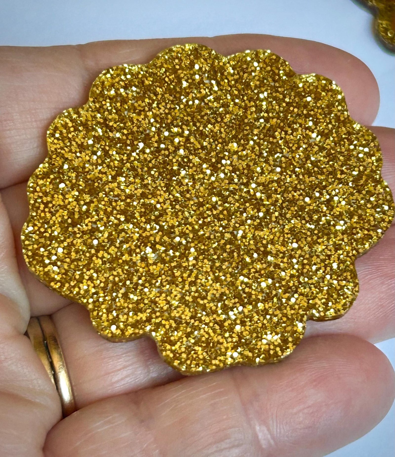 3 premium turkey Thanksgiving Glitter Planar resins | craft supplies | bow centers | charms | flatbacks l party favors | cupcake toppers | - Image 9